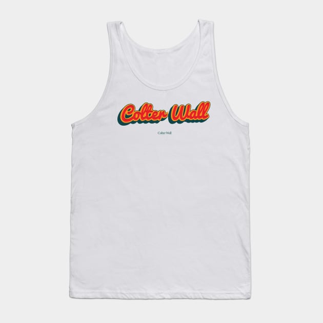 Colter Wall Tank Top by PowelCastStudio